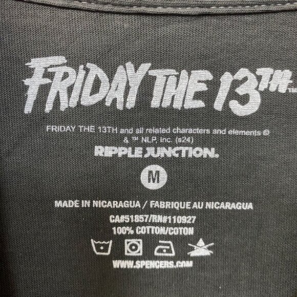 Bloody Disgusting X Friday the 13th Jason Voorhees Horror T-Shirt Medium - Picture 5 of 5